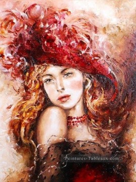Une jolie femme 30 Impressionist Peinture à l'huile